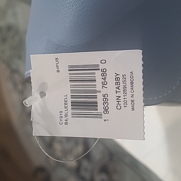 🥰SOLD🥰Price Firm Coach Bluebell Chain Tabby Leather Shoulder Bag - Picture 10 of 16